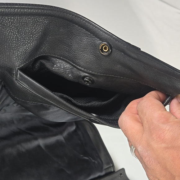 Coronado Leather Classic Lapel Vest, Size XXXL, Snap Buttons Conceal Carry EUC - Picture 5 of 9